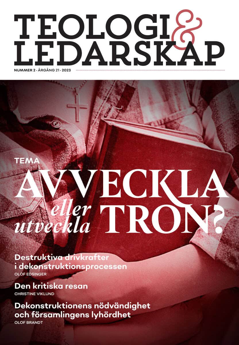 Sundin, Johannes [red.] | Teologi & Ledarskap 2 (2023)