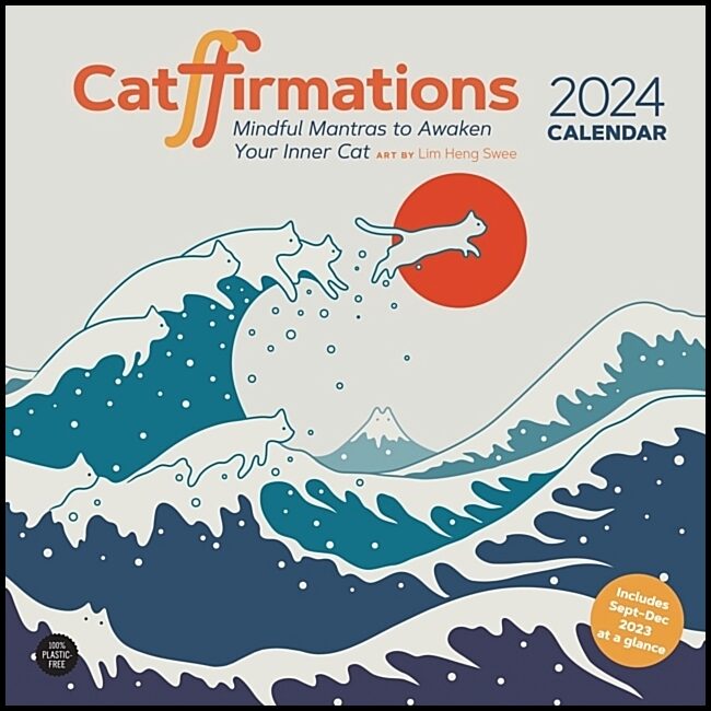 Swee, Lim Heng | 2024 Wall Cal : Catffirmations