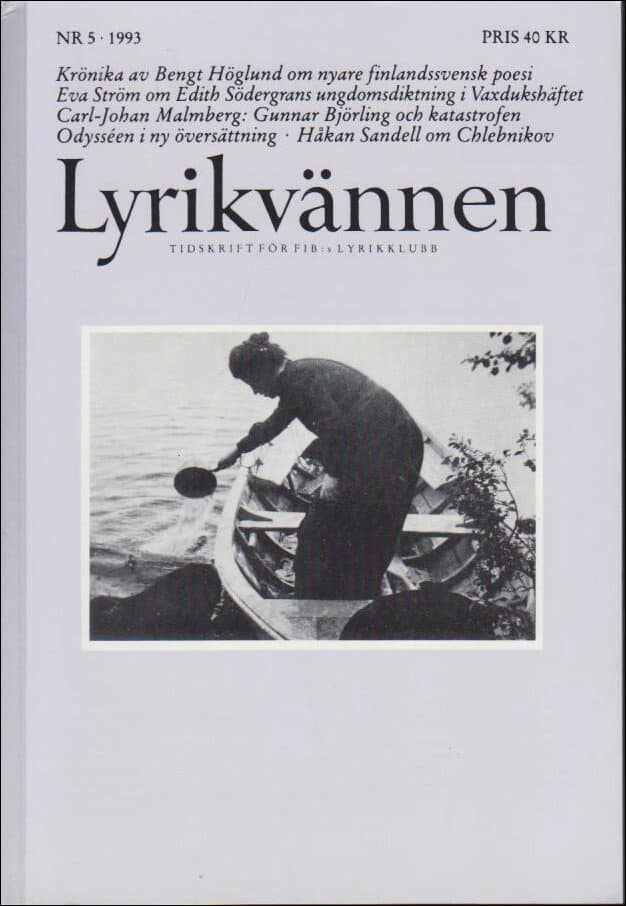 Lyrikvännen | 1993 / 5