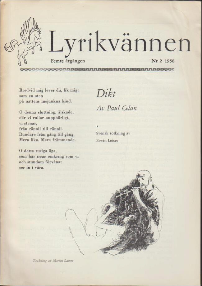 Lyrikvännen | 1958 / 2 : Dikt