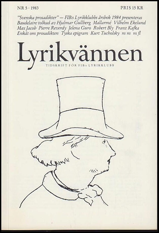 Lyrikvännen | 1983 / 5 : Svenska prosadikter