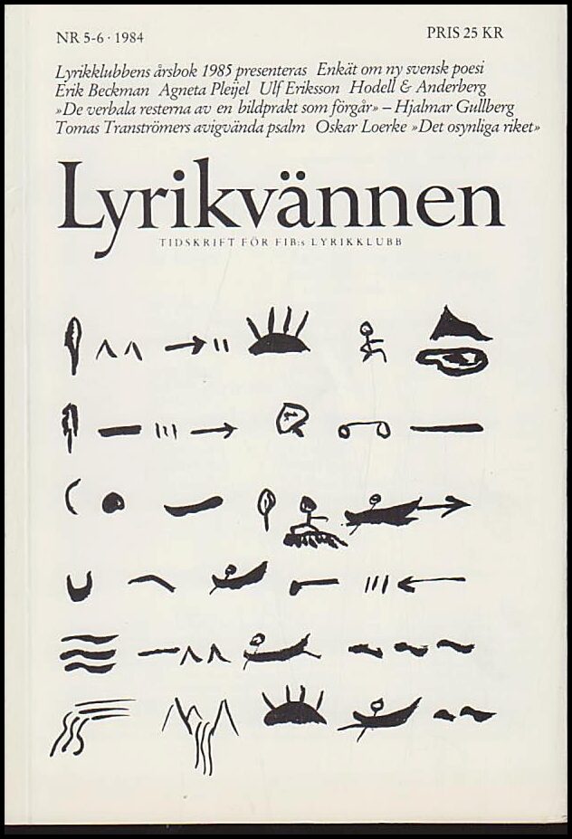 Lyrikvännen | 1984 / 5-6