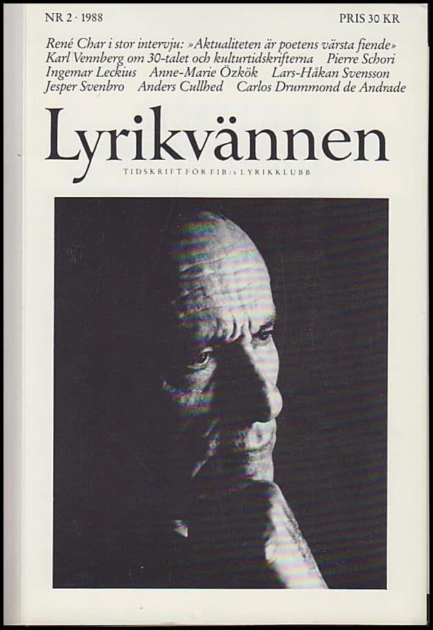 Lyrikvännen | 1988 / 2