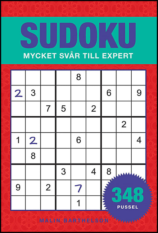 Barthelson, Malin | Sudoku : Mycket Svår till expert