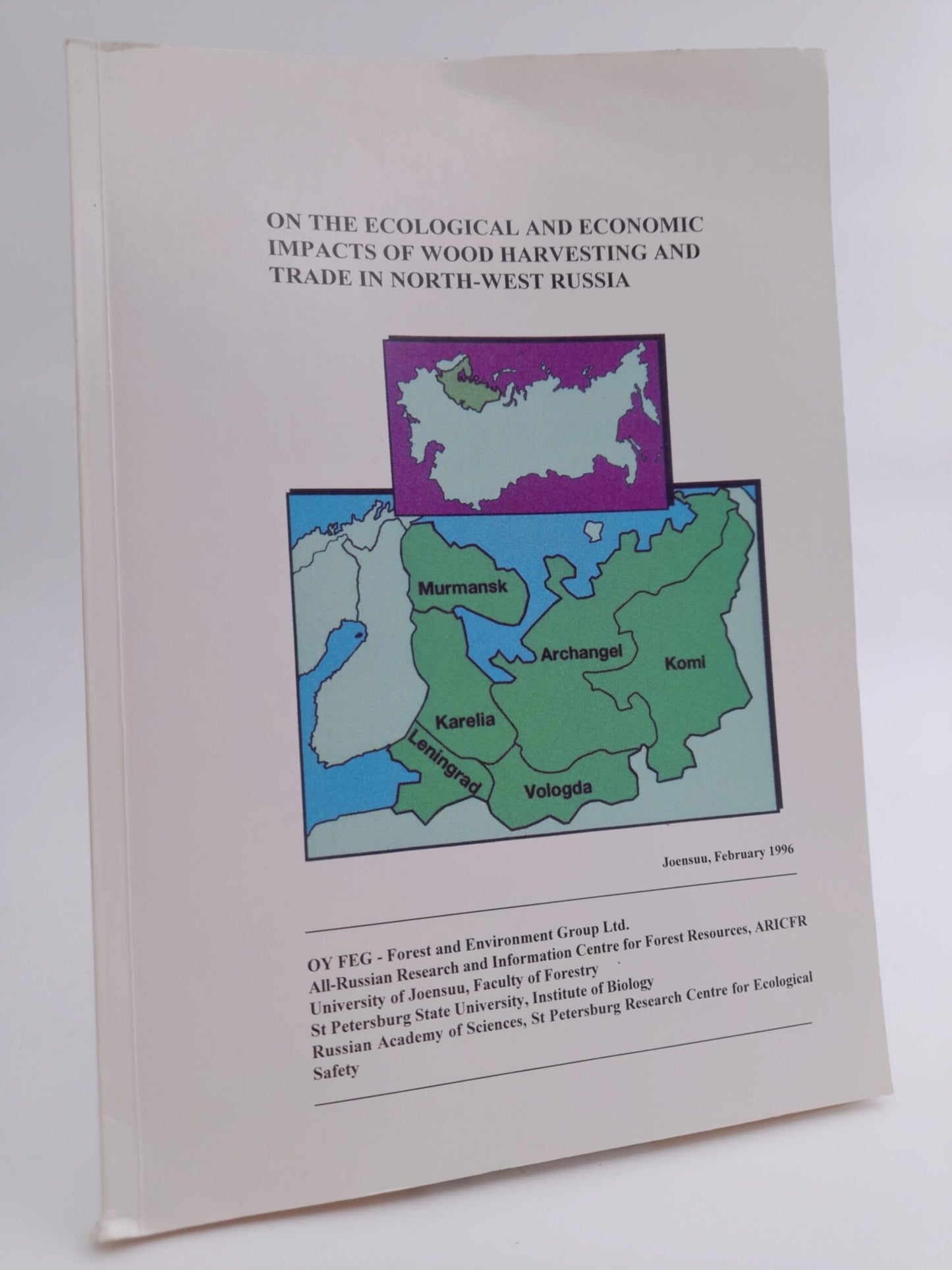Myllynen, Anna-Liisa [red.] | On the ecological and economic impacts of wood harvesting and trade in North-West Russia