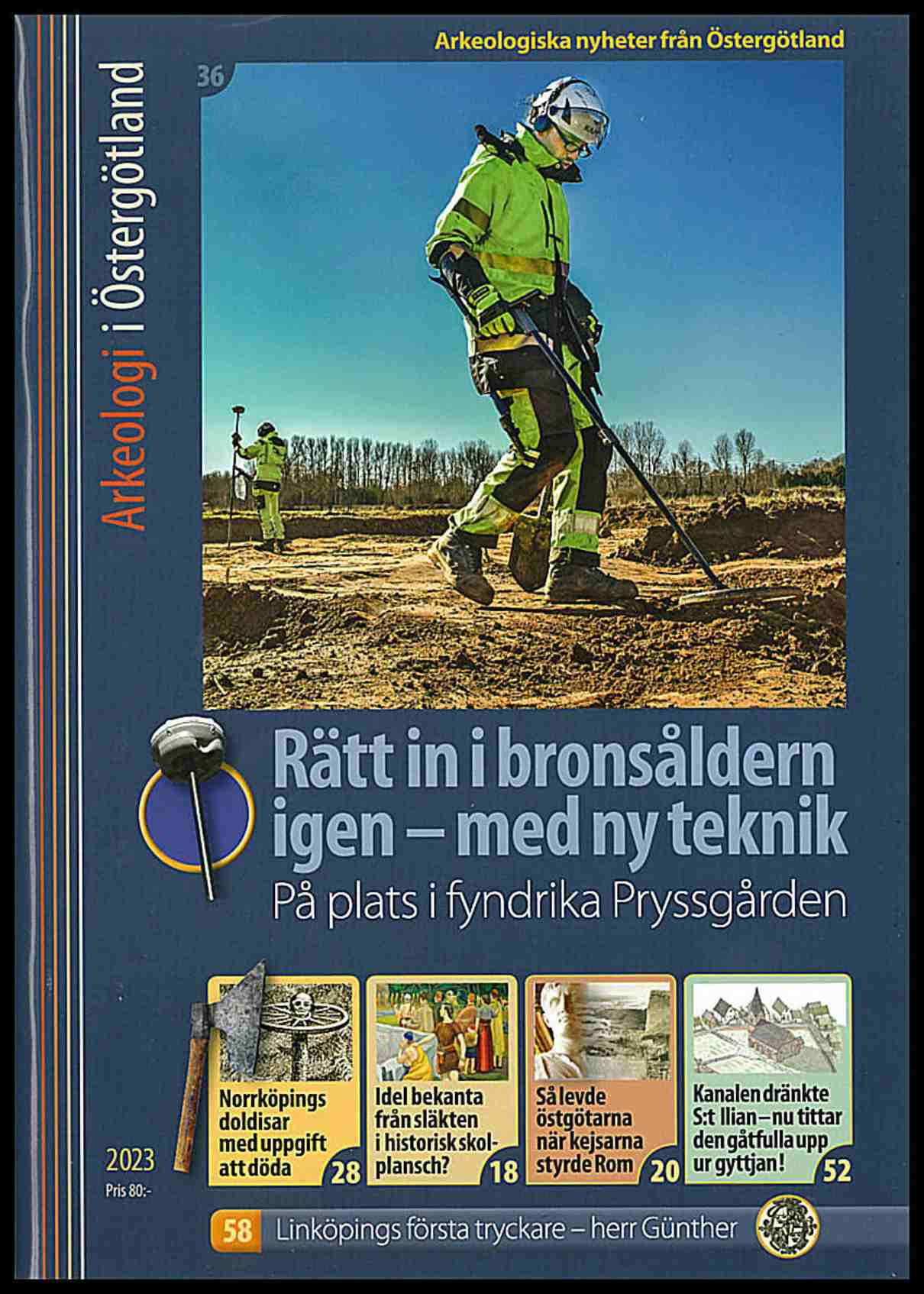 Arkeologi i Östergötland 2023