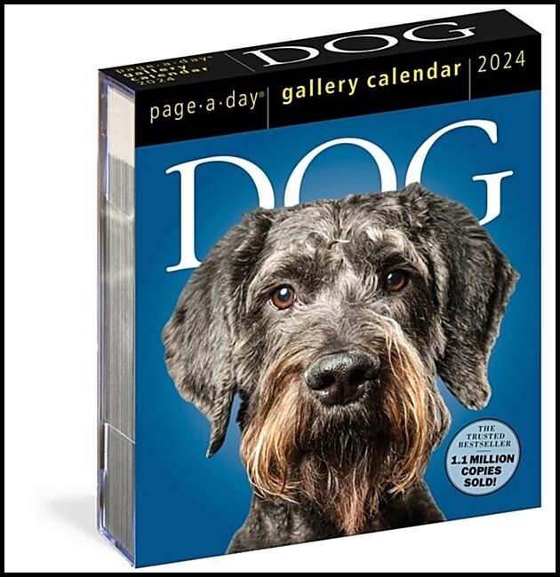 Calendars, Workman | Dog Page-A-Day Gallery Calendar 2024