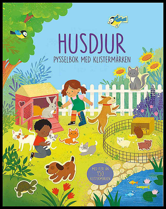 Husdjur : Pysselbok med klistermärken
