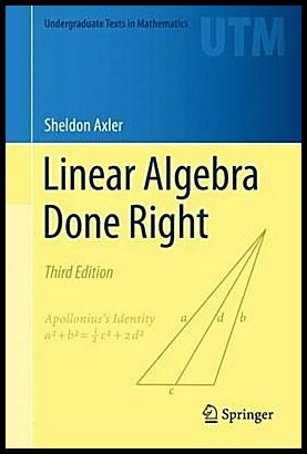 Axler, Sheldon | Linear Algebra Done Right