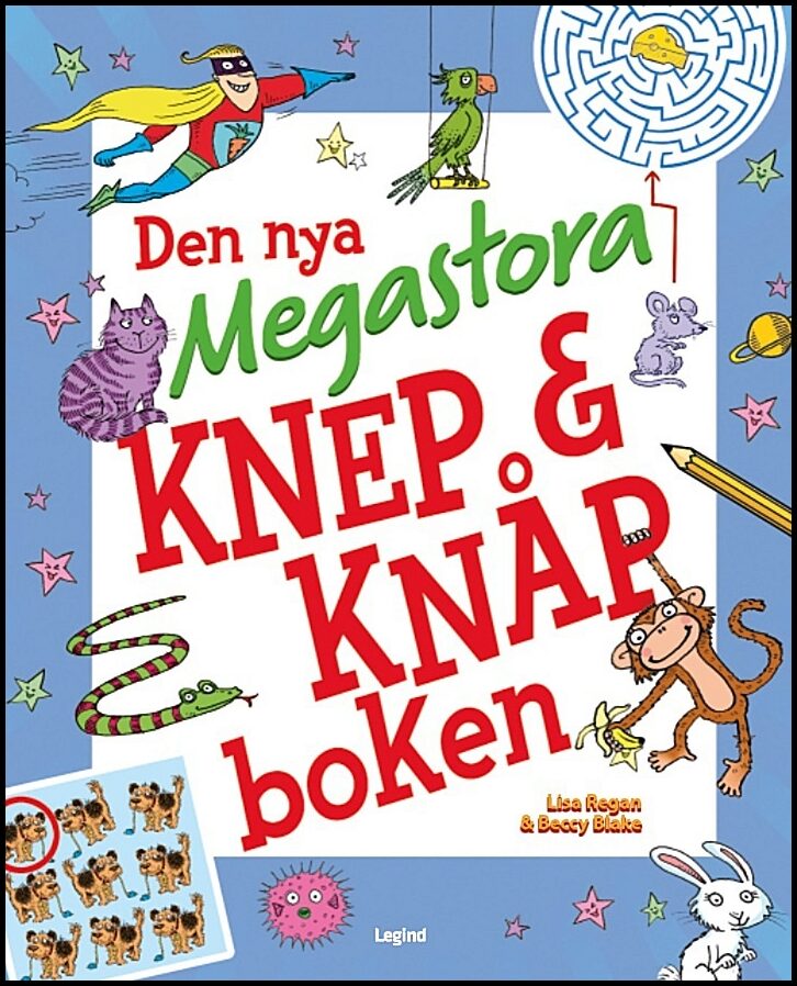 Regan, Lisa| Blake, Beccy | Den nya megastora knep & knåp-boken