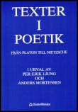 Ljung, Per Erik, Mortensen, Anders  (urv.) | Texter i poetik : Från Platon till Nietzsche