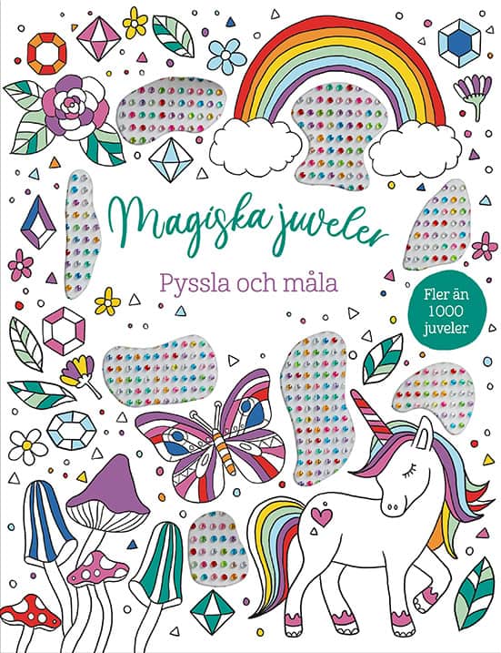 Magiska juveler : Pyssla och måla