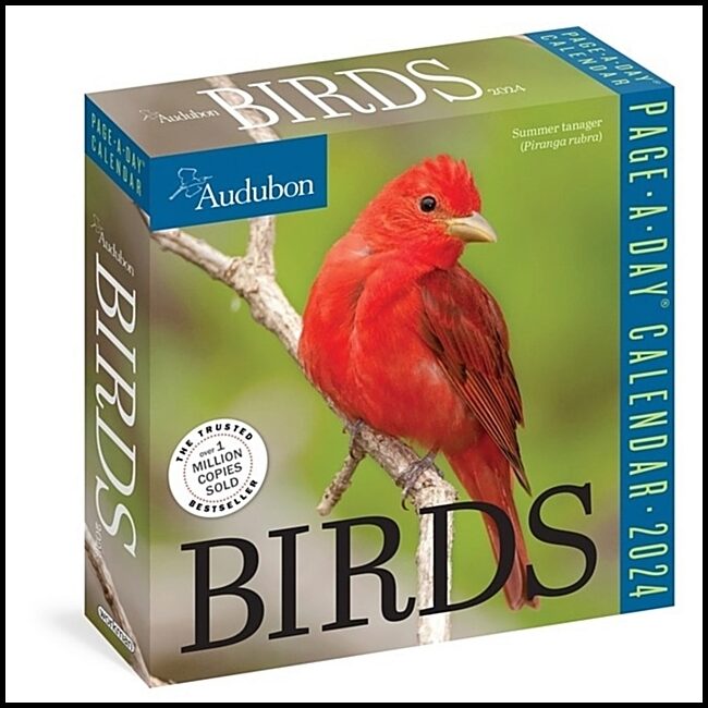 Society, National Audubon | Audubon Birds Page-A-Day Calendar 2024