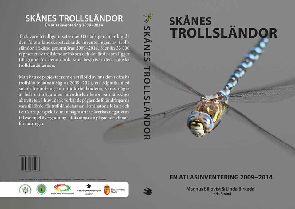 Billqvist, Magnus | Birkedal, Linda | Skånes trollsländor : En atlasinventering 2009-2014