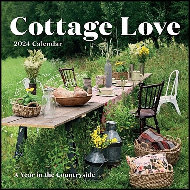 Calendars, Workman | Cottage Love Wall Calendar 2024