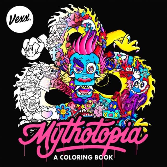Vexx | Mythtopia : A Coloring Book
