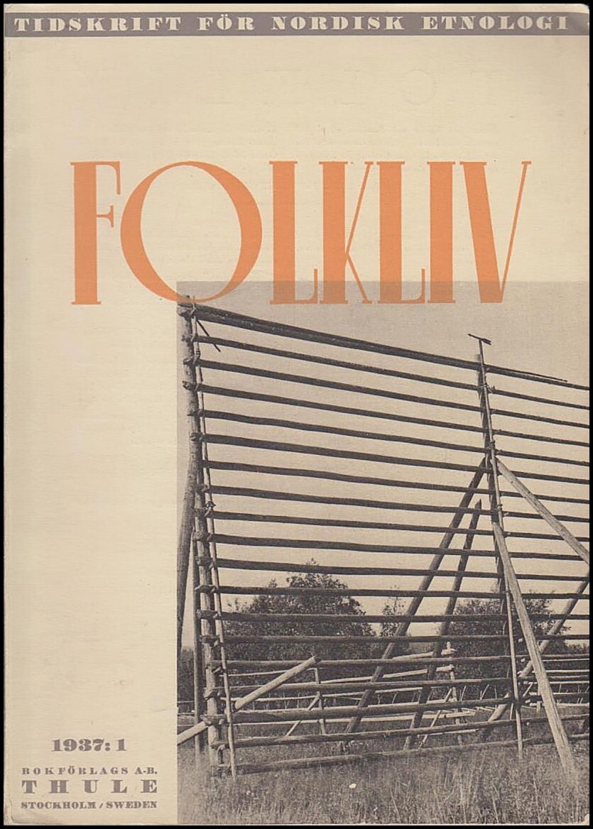 Folkliv | 1937 / 1