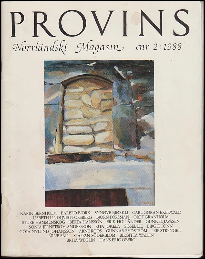 Provins | 1988 / 2 : Provins
