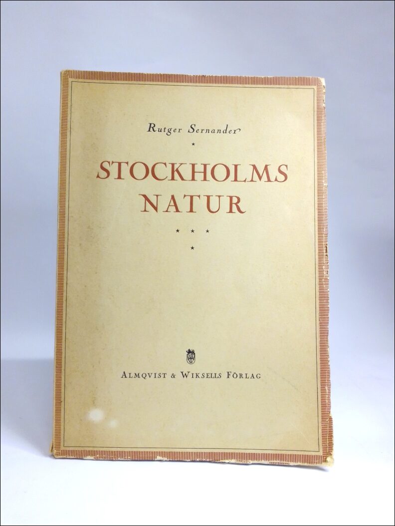Sernander, Rutger | Stockholms natur
