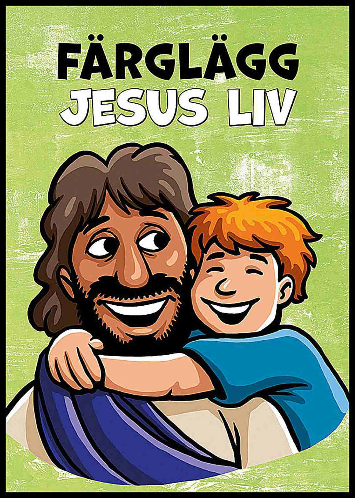 Färglägg Jesus liv