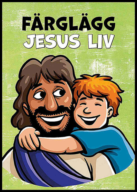 Färglägg Jesus liv