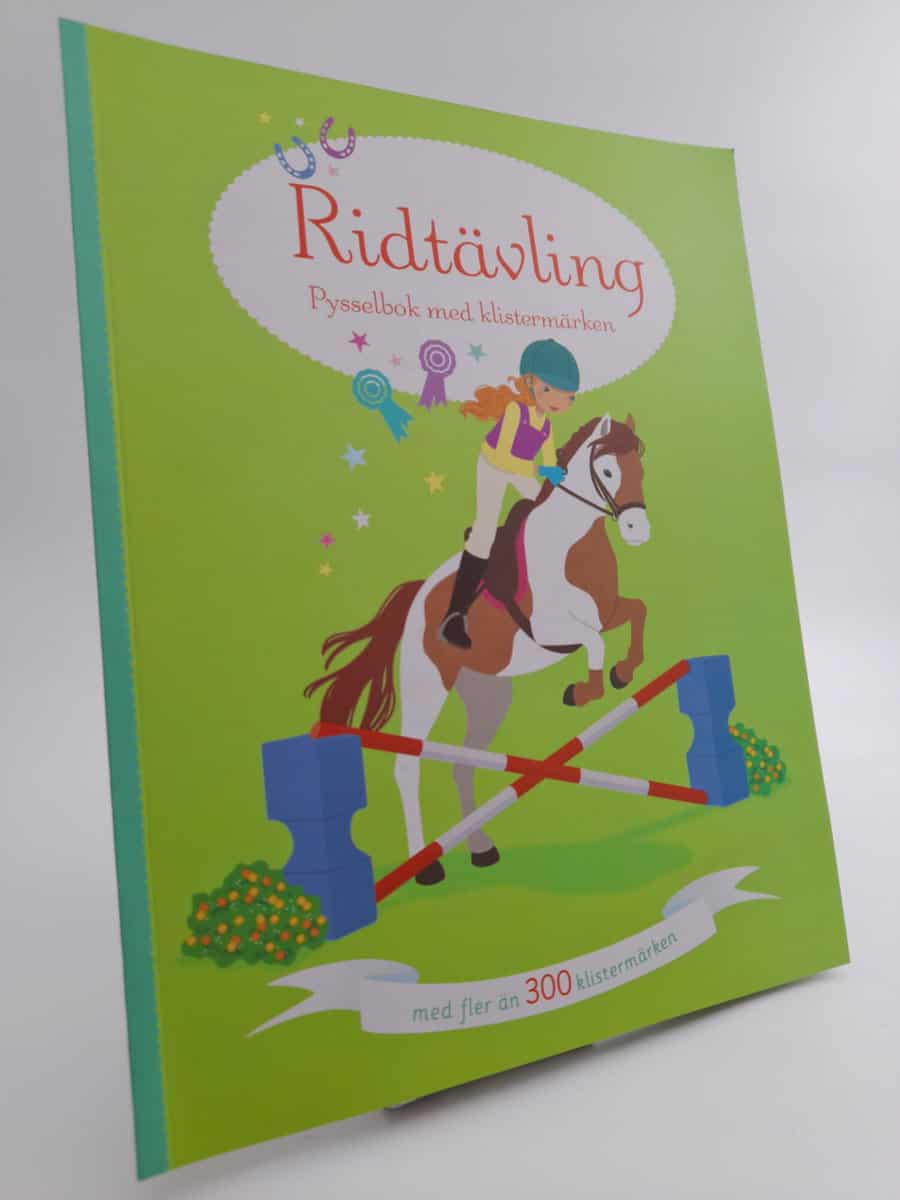 Bowman, Lucy | Ridtävling : Pysselbok med klistermärken