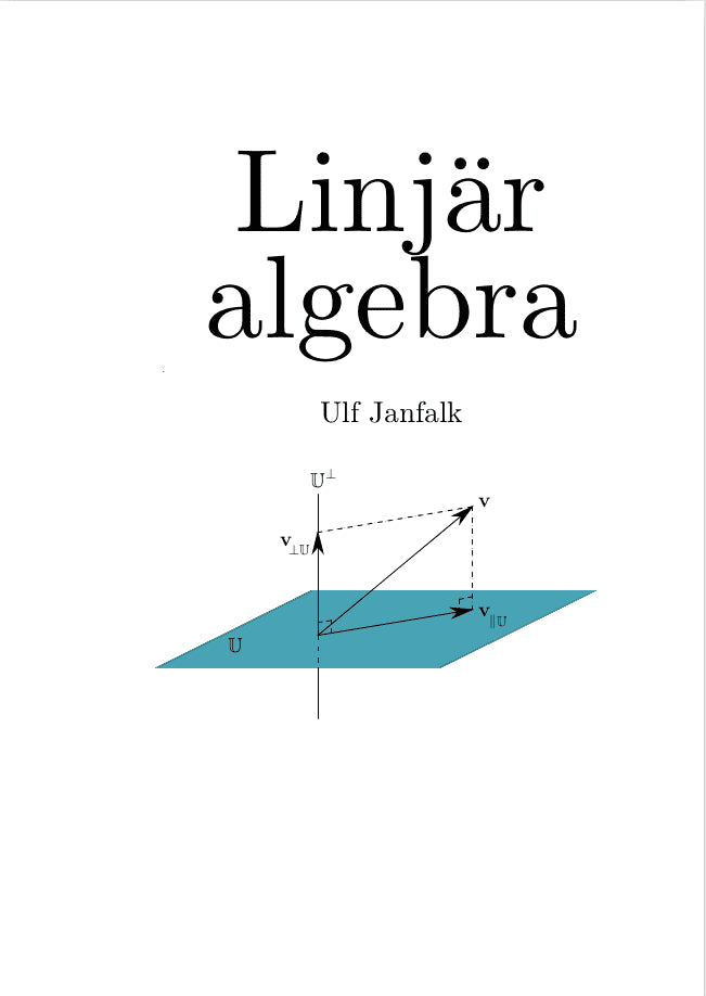 Janfalk, Ulf | Linjär algebra
