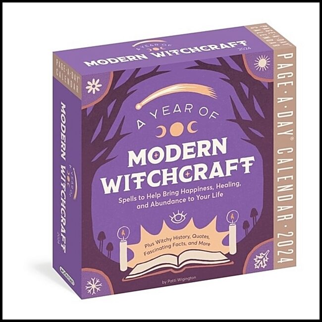 Wigington, Patti | Year of Modern Witchcraft Page-A-Day Calendar 2024