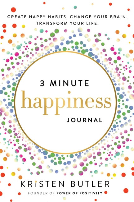 Butler, Kristen | 3 Minute Happiness Journal