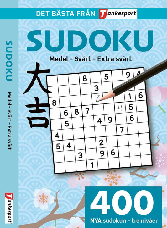Stålberg, Monika [red.] | 400 nya Sudoku : Medel - svårt - extra svårt