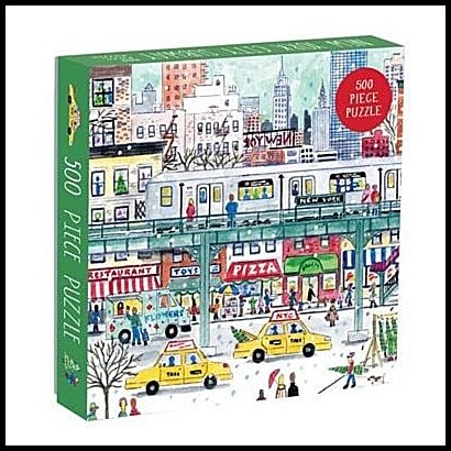 Galison | Michael Storrings New York City Subway 500 Piece Puzzle