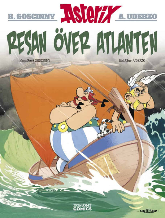 Goscinny, René | Resan över atlanten