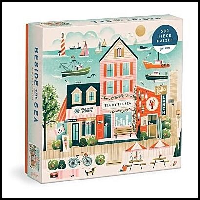 Galison | Beside the Sea 500 Piece Puzzle