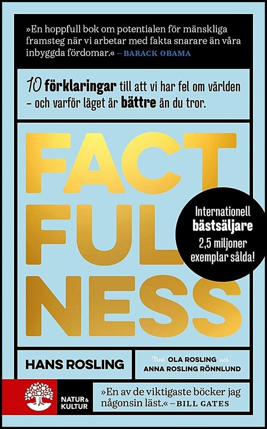 Rosling, Hans | Rosling, Ola | Rosling Rönnlund, Anna | Factfulness : Tio knep som hjälper dig förstå världen
