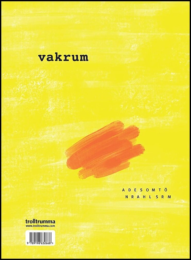 Holmström, Andreas | Vakrum