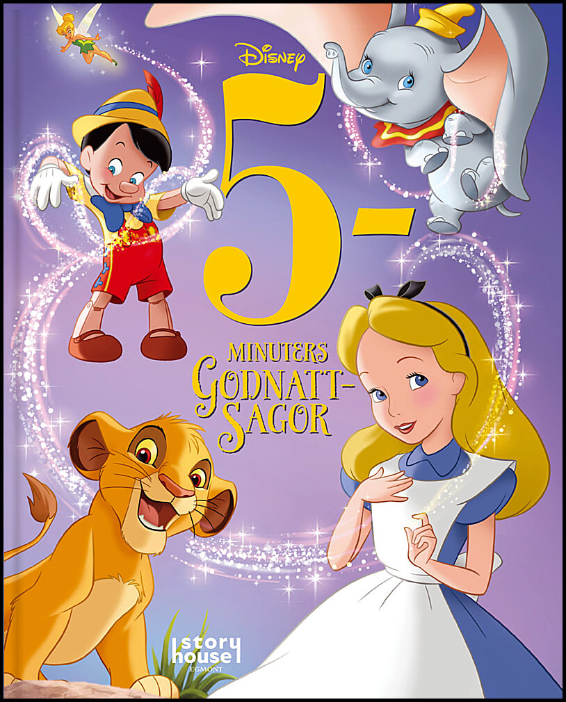 Disney klassiker. 5 minuters godnattsagor