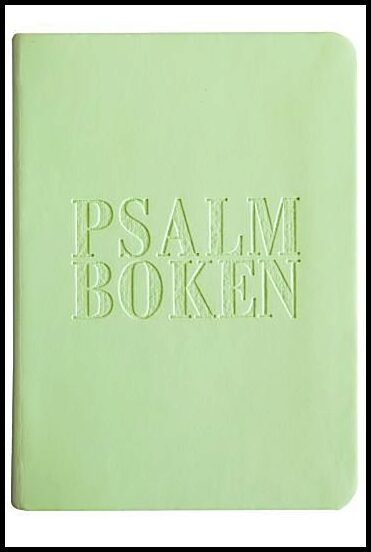 Den svenska psalmboken med tillägg (ljusgrön)