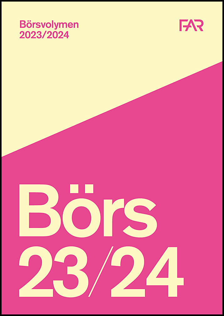 Börsvolymen 2023/2024