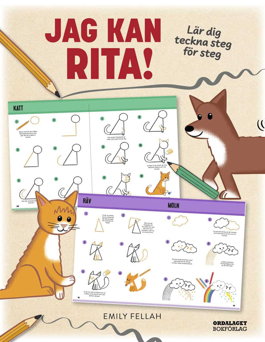 Fellah, Emily | Jag kan rita! : Lär dig teckna steg för steg
