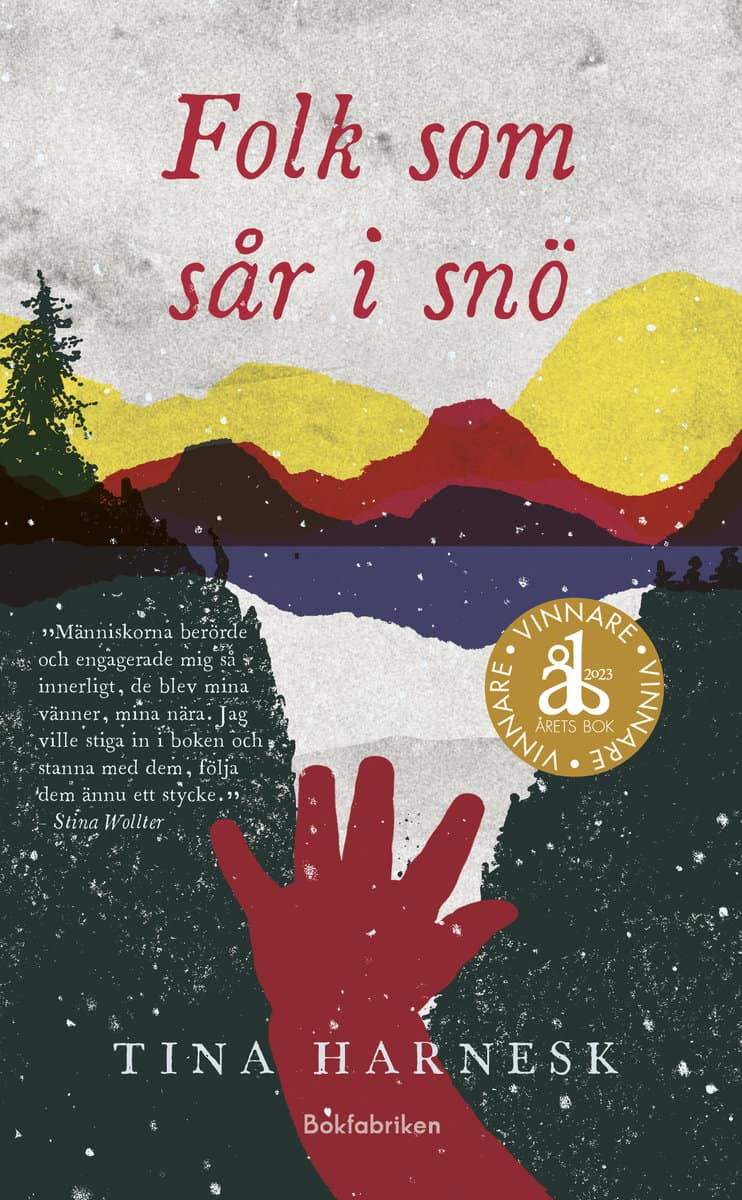 Harnesk, Tina | Folk som sår i snö