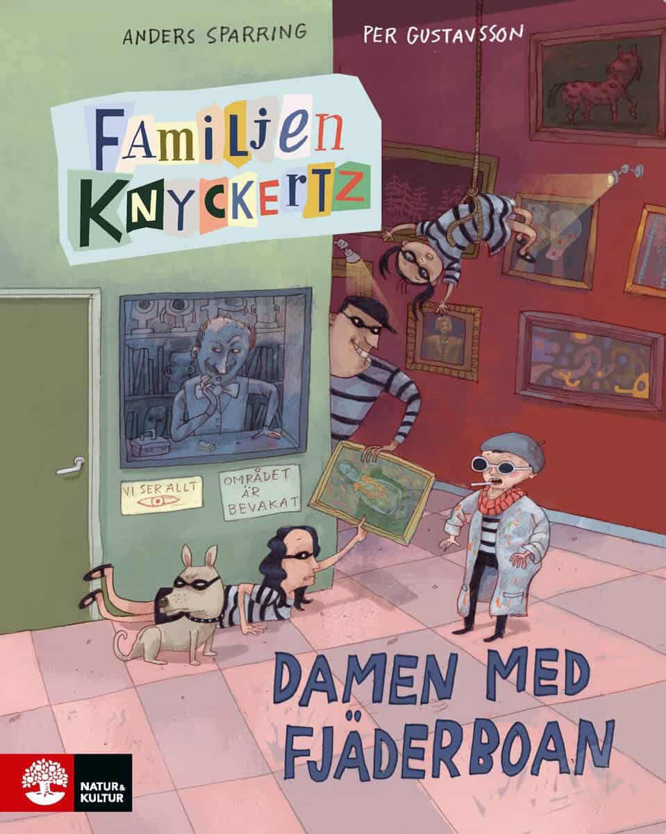 Sparring, Anders | Familjen Knyckertz och damen med fjäderboan : Ansgars amulett