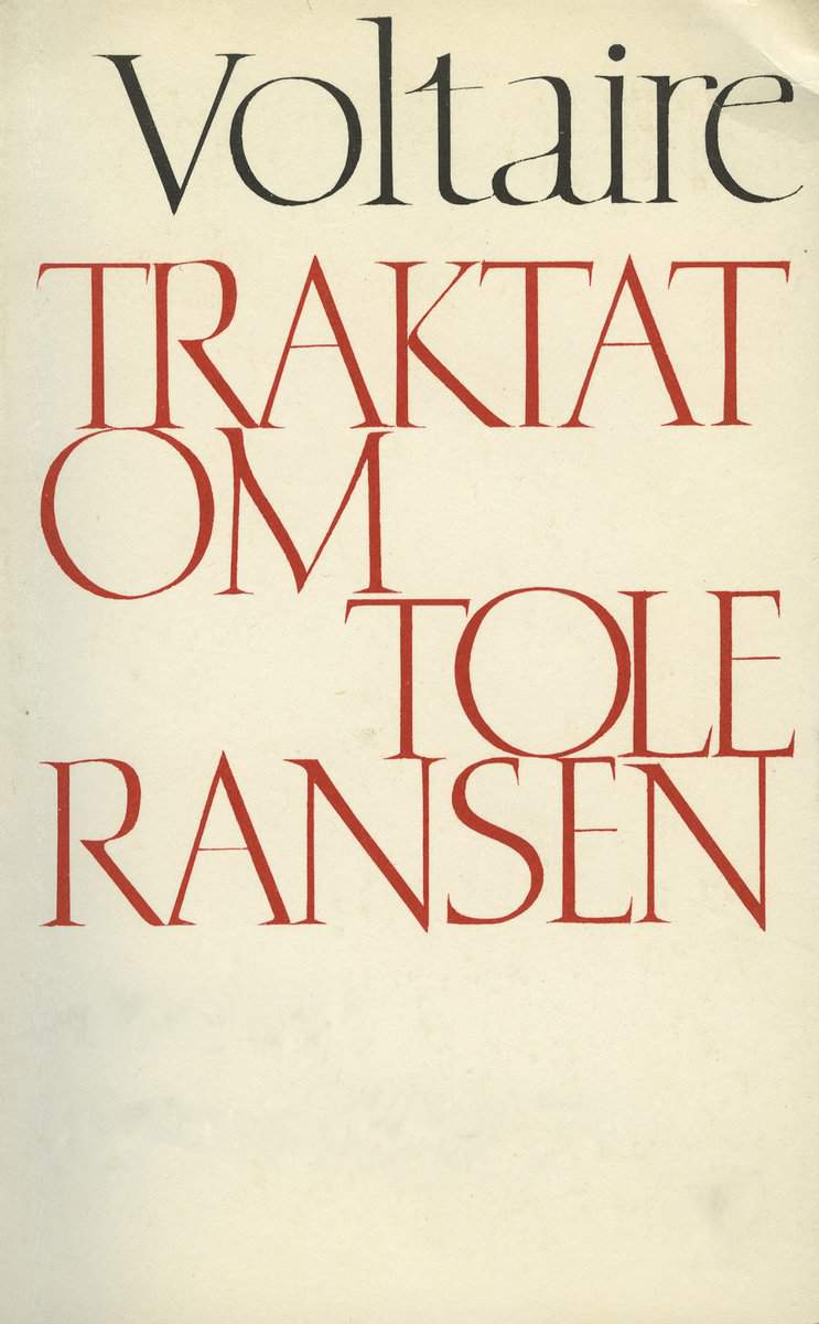 Voltaire, François Marie Arouet de | Traktat om toleransen