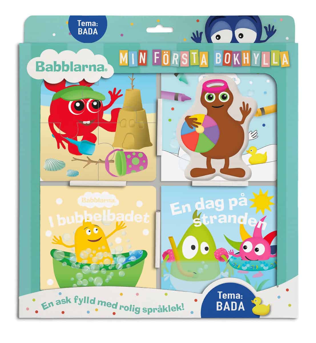 Tisell, Anneli | Babblarna, Min första bokhylla, tema Bada