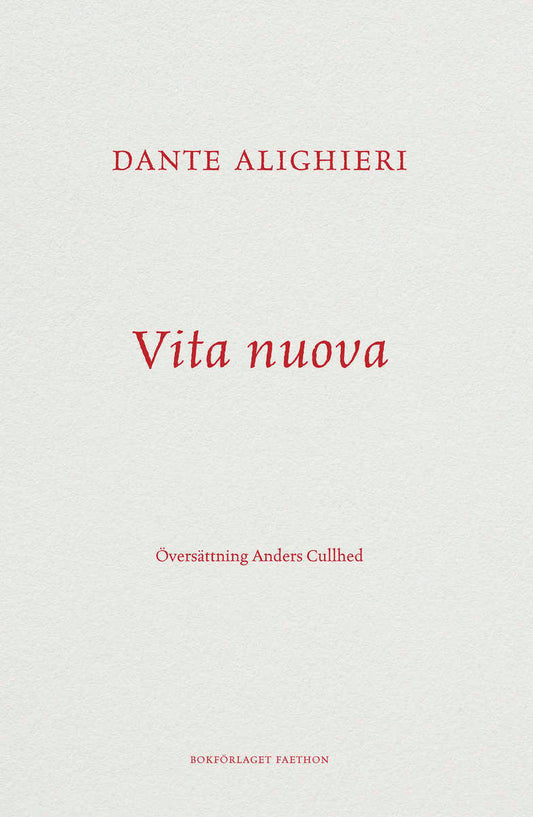 Alighieri, Dante | Vita nuova