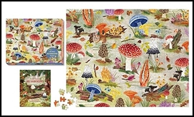 Madden, Meg | Mushrooms 500-Piece Puzzle