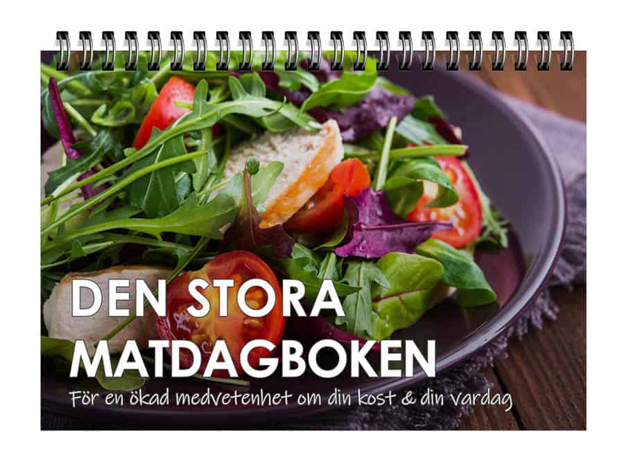 Den stora matdagboken : För en ökad medvetenhet om din kost & din vardagardag