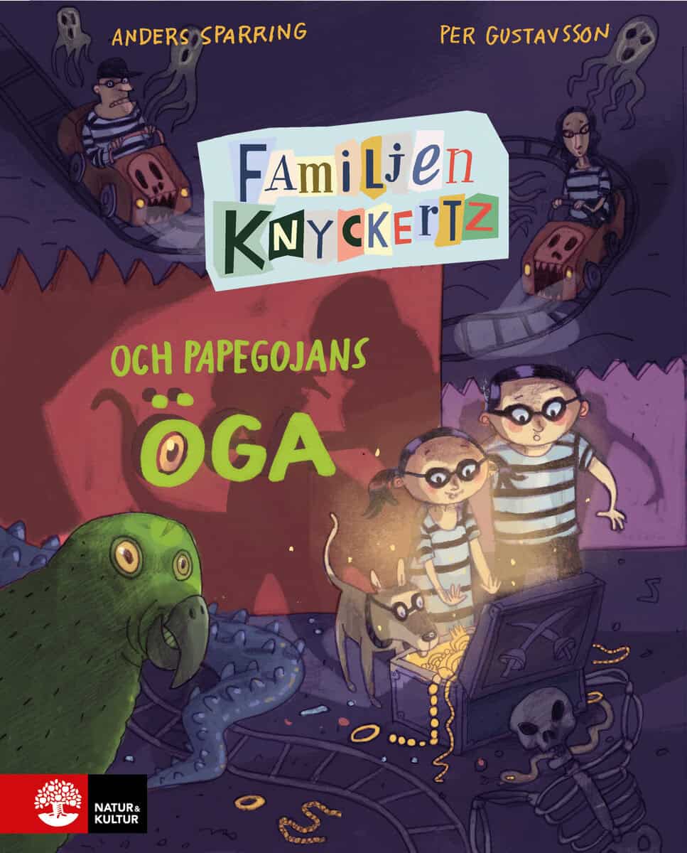 Gustavsson, Per | Sparring, Anders | Familjen Knyckertz och papegojans öga