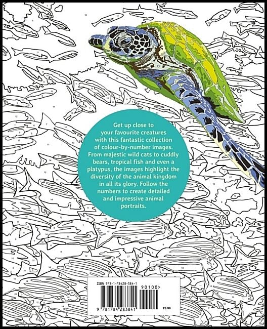 Olbey, Arpad (illustrator) | Animal Kingdom Colour by Numbers