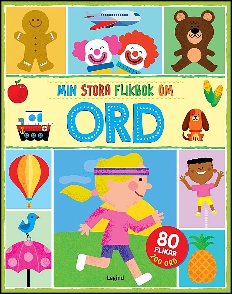 McRae, Anne | Min stora flikbok om ord : Med 80 flikar