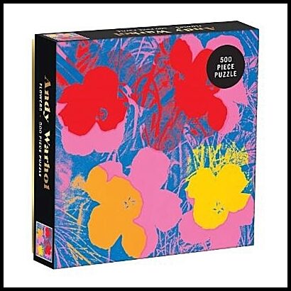 McMenemy, Sarah | Andy Warhol Flowers 500 Piece Puzzle
